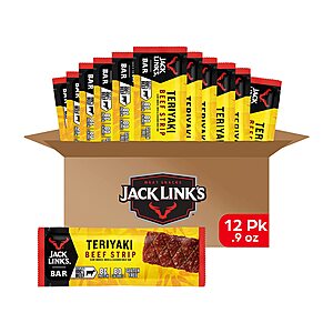 Jack Link's Beef Jerky: 20-Count 0.92oz Jack Link's Beef Sticks (Original) $11.65 w/ Subscribe & Save & More