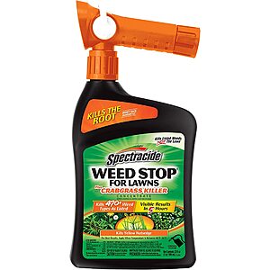 32-Oz Spectracide Weed Stop For Lawns Plus Crabgrass Killer Concentrate $7.50 + Free Store Pickup (select stores)