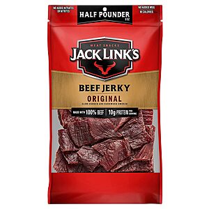 Jack Link's Beef Jerky 25% Off: 8oz. Peppered $7.70, 8oz. Original $7.70 & More w/ Subscribe & Save