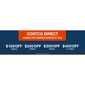 Costco Members: Appliances, Electronics, Furniture: Spend $2000+ Get $600 Off & More (Online Only)