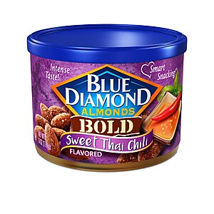 6-oz Blue Diamond Almonds Sweet Thai Chili Flavored Snack Nuts $2.75 & More w/ Subscribe & Save