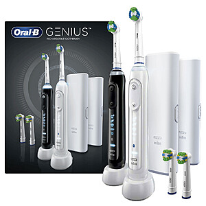 Twin Pack Oral-B Genius 6000 Rechargeable Electric Toothbrush $104 + Free Shipping