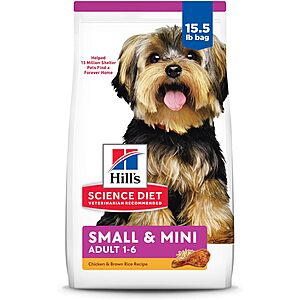 Hills Science Diet Dog Food: 35-lb Pet Nutrition Dry Adult Dog Food $51.34, 12-Pack 12.8-Oz Cans Adult Wet Dog Food  $27.22 or Less w/ S&S + Free Shipping w/ Prime or on $35+