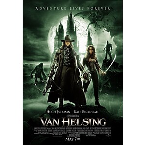 Van Helsing (Digital 4K UHD Film) $5
