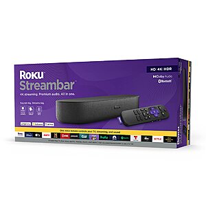 Roku Streambar $79.99 with free shipping from Roku.com
