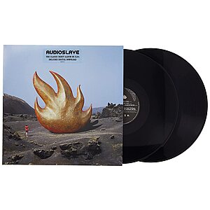 Audioslave LP, 180 grams, Gatefold Vinyl (Amazon) - $19.49