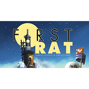 First Rat - Collection Game - for Family Game Night - 1 to 5 Players - Ages 10+ - $30.95