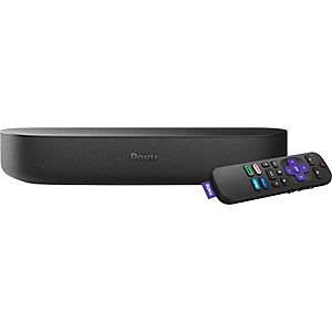 Roku Streambar Powerful 4K Streaming Media Player, Premium Audio, All in One, Voice Remote and TV controls Black 9102R - $99.99 at Best Buy