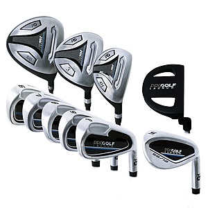 Costco Members: Pro Golf LAUNCH 10-piece Golf Club Set - Men's Right Handed Regular Flex $439.99 w/ FS