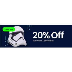 GameStop: 20% off select Star Wars Collectibles 12/3 only