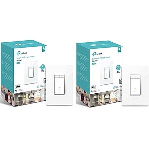 2-Pack TP-Link HS220 Smart WiFi Light Switch w/ Dimmer $59.98 + Free Shipping via Newegg