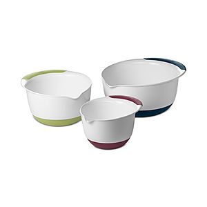 3-Piece OXO Good Grips Mixing Bowl Set $18 + Free S&H on 75+
