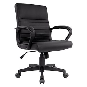 Staples Tervina Luxura Mid-Back Manager Chair $69.99 + Free Shipping