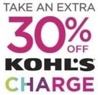 Kohl's Cardholders: Coupon for Additional Savings 30% off & More + Free S/H