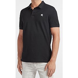 Express Factory Outlet: Men's Small Lion Polo (various colors) $10 + Free Shipping