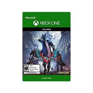 Xbox One Digital Games: Resident Evil 2 $14.60, Devil May Cry 5 $17.80 & More