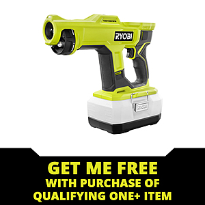 Buy Any Ryobi ONE+ Tool at Direct Tools Outlet, Get a Handheld Electrostatic Sprayer Free (Reg. $50) - $10 Shipping - As Low As $24.99