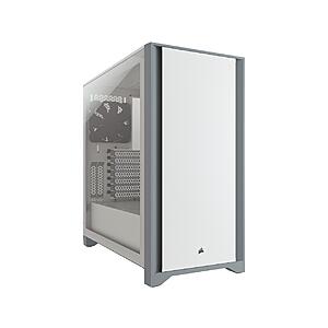 Corsair 4000D White ATX Computer Case w/ Glass Panel $54.99 AR + FS @ Newegg, or Black variant $74.99 @ Amazon