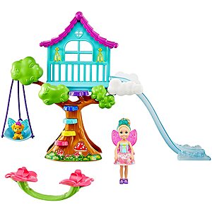 Barbie Dreamtopia Chelsea Fairy Doll and Fairytale Treehouse $8.95 @ Amazon