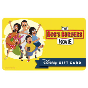 Disney Movie Insiders: $5 Bob's Burgers Disney eGift Card 400 DMI Points