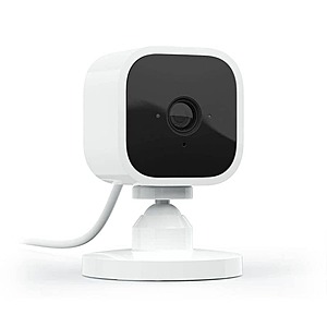 Blink Mini 1080p HD Indoor Smart Security Camera w/ Alexa 2 for $30 + Free Curbside Pickup