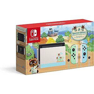 Nintendo Switch: Animal Crossing Edition// Amazon Prime Discount $270