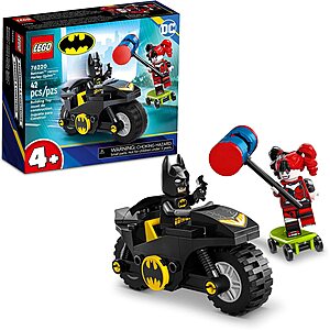 LEGO DC Super Heroes Batman Versus Harley Quinn 76220 (42 Pieces) - $6.39 - Amazon