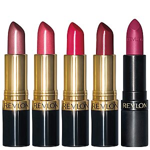 5-Piece Revlon Super Lustrous Lipstick Gift Set $13.20 ($2.64/ea) w/ S&S + Free S&H w/ Prime or $25+