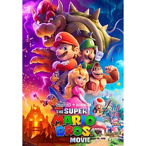 The Super Mario Bros. Movie (Digital 4K UHD Film Code) $10