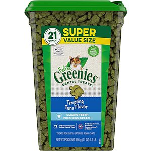 Greenies Dental Dog & Cat Treats: 55% off w/ S&S: 6-Pack of 30-Count Pill Pockets $20.22, 16-Oz Smartbites for Kittens (Chicken) $8.10 & More + Free Shipping w/ Prime or on $35+