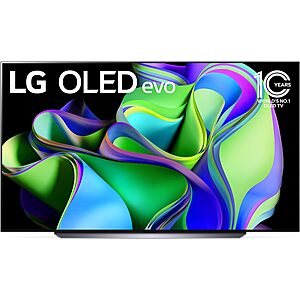 83" LG OLED83C3PUA evo C3 4K Smart OLED TV $3399 + free s/h