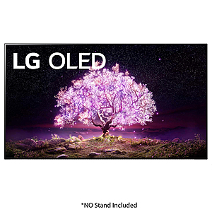 (Refurb w/o Stand) LG OLED C1 TV's: 55" OLED55C1PUB $699, 65" OLED65C1PUB $899 + free s/h