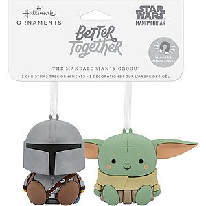 Hallmark Better Together Star Wars (Mando & Grogu) Set of 2 - $2.75 on Amazon