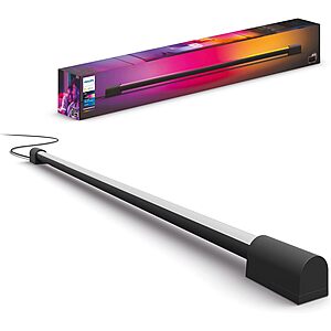 Philips Hue Play RGB Gradient LED Smart Light Tube (Compact, Black) $150 + Free Shipping