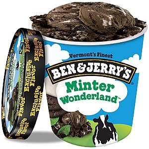 Ben & Jerry's Minter Wonderland Ice Cream $1.31 @ Target