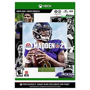 Madden NFL 21 (Xbox One/Series X or PS4/PS5) $24 + w/ Circle Coupon + Free Store Pickup