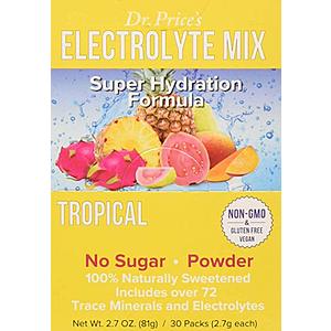 Amazon - Dr. Price's Vitamins Tropical Flavor Hydration Powder Packets (30 ct) - $6.09 AC Lightning Deal