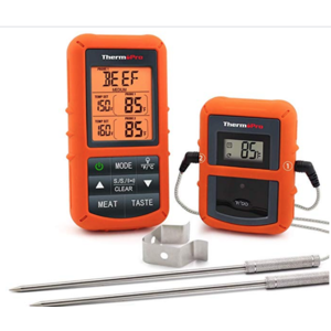 ThermoPro TP20 Wireless Remote Digital Cooking Food Meat Thermometer with Dual Probe for Smoker Grill BBQ Thermometer $20.99