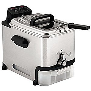 T-fal FR8000 Oil Filtration Ultimate EZ Clean Easy to clean 3.5-Liter Fry Basket Stainless Steel Immersion Deep Fryer $70.99