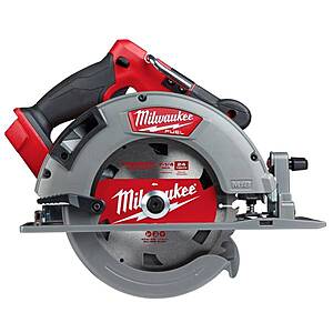 Milwaukee M18 FUEL 18V Brushless 7-1/4" Circular Saw (Tool Only) + 8 Ah Battery $249