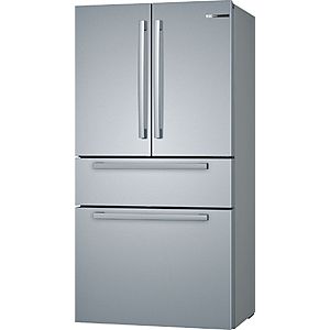 Bosch 800 21-cu ft 4-Door Counter-depth French Door Refrigerator with Ice Maker (B36CL80SNS)  $2459 + tax In Store Only YMMV