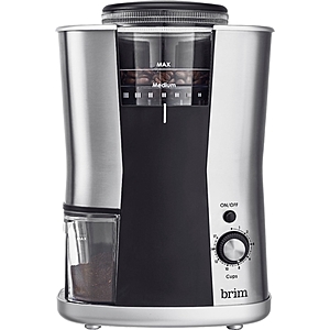 Brim 6.4-Oz Conical Burr Coffee Grinder (Stainless Steel) $36 + Free Shipping