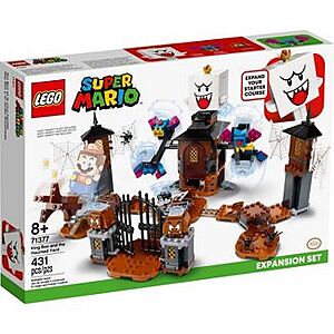 431-Piece LEGO Super Mario King Boo and the Haunted Yard Expansion Set $35 + Free Store Pickup