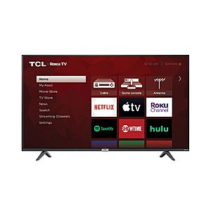Select Target Stores: 55" TCL 55S435 4K UHD HDR Roku Smart TV $304 + Free Store Pickup
