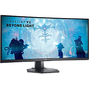 Dell S3422DWG 34" Ultrawide Gaming Monitor $349.99 at Dell