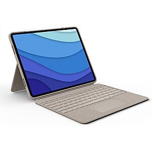 Logitech Tablet Accessories: Logitech Combo Touch for iPad Pro 12.9-inch (5th or 6th Gen) $30.21 & More