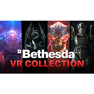 Bethesda VR Collection: Skyrim, Fallout 4, Doom, Wolfenstein (PC Digital Download Games) $22.50