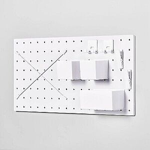 Open Box: Brightroom 13" x 26" Pegboard Set (White) $10.39 + Free Shipping
