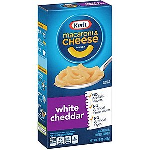 8-Pack of 7.25oz Kraft Mac & Cheese (White Cheddar) for $5.89 AC w/ S&S + Free S&H