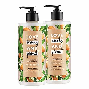 2-Count 12oz Love Beauty and Planet Majestic Moisture Body Wash (Shea Butter & Sandalwood) for $6.29 AC w/ S&S (& More) + Free S&H (ymmv)